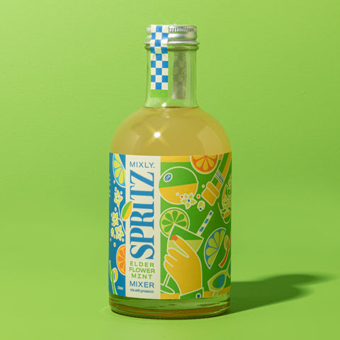 Mixly Elderflower Mint Spritz Mixer