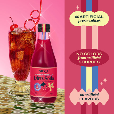 Cherry Vanilla Dirty Soda Syrup