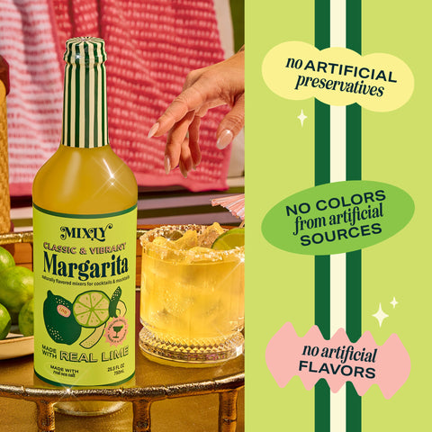 Classic & Vibrant Margarita Cocktail & Mocktail Mixer