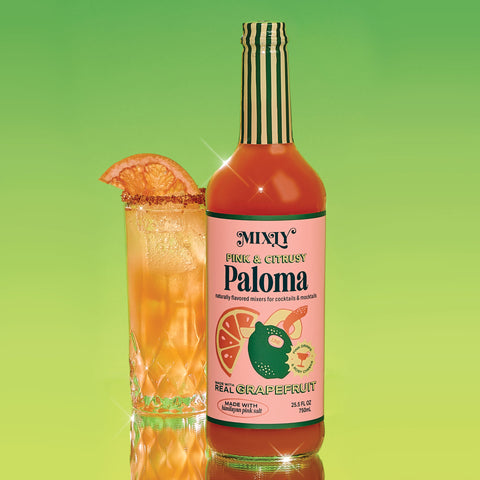 Pink & Citrusy Paloma Cocktail & Mocktail Mixer